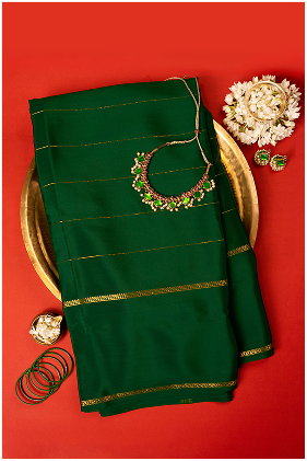 Green Saree